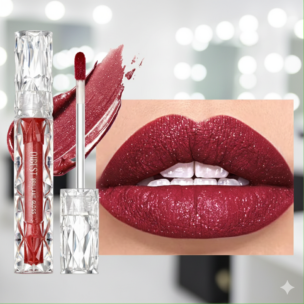 Gloss Pailleté Waterproof Disponible 5 Couleurs Brillantes