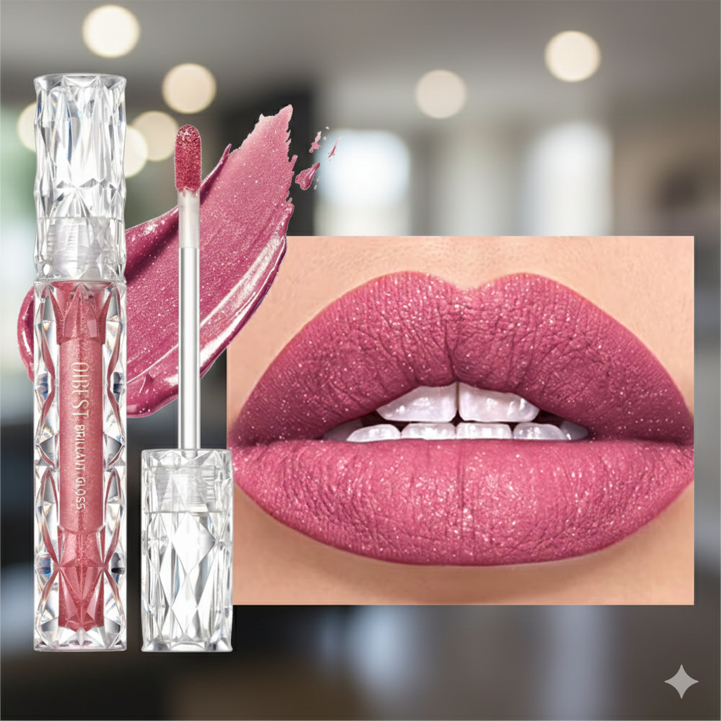 Gloss Pailleté Waterproof Disponible 5 Couleurs Brillantes