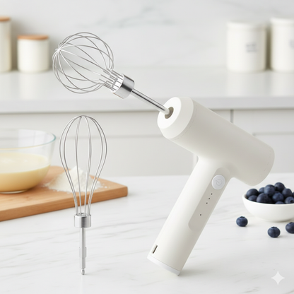 Mixeur à Main Sans Fil 3 Vitesses